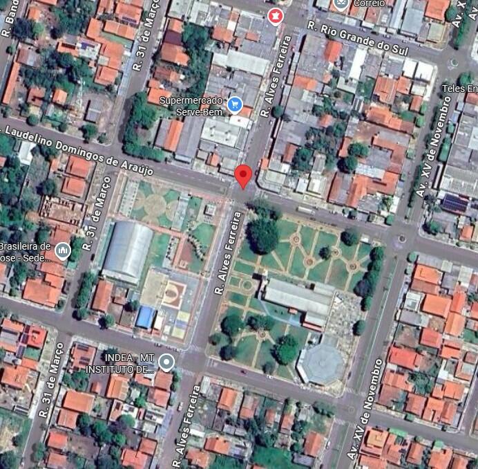 Comercial em Campinápolis, Loteamento Serra Do Roncador, Rua Alves Ferreira, 735 (lt. 17 Da Qd. 30) Loteamento Serra Do Roncador, MT. Área: 214.02m2 - imagem 0