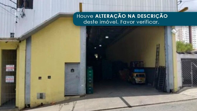 Galpão em São Paulo, Vila Primavera, Rua Chiquinha Gonzaga, 54 E 60, Vila Primavera, SP. Área: 800m2