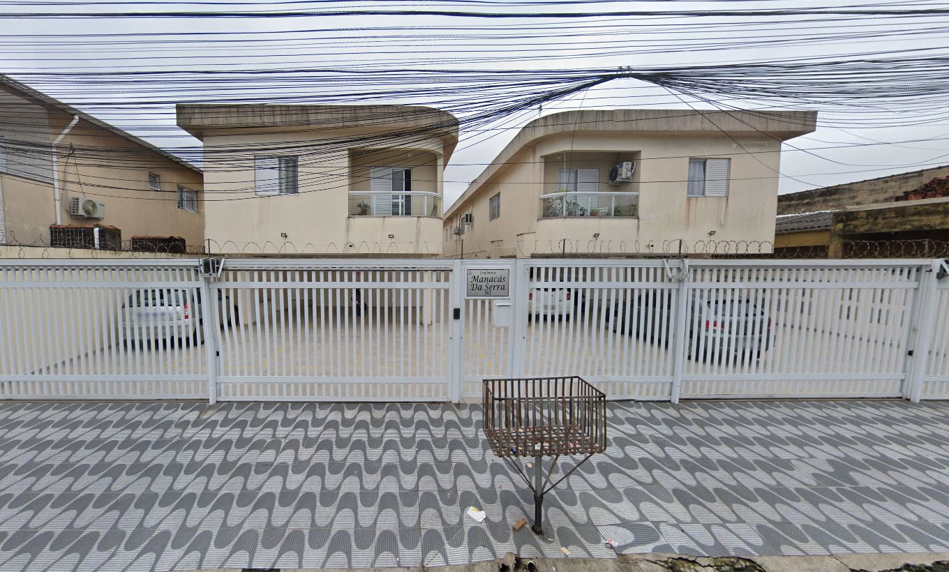 Casa em Praia Grande, Anhanguera, Rua Alfred Niederbichler, 392, Anhanguera, SP. Área: 55.02m2