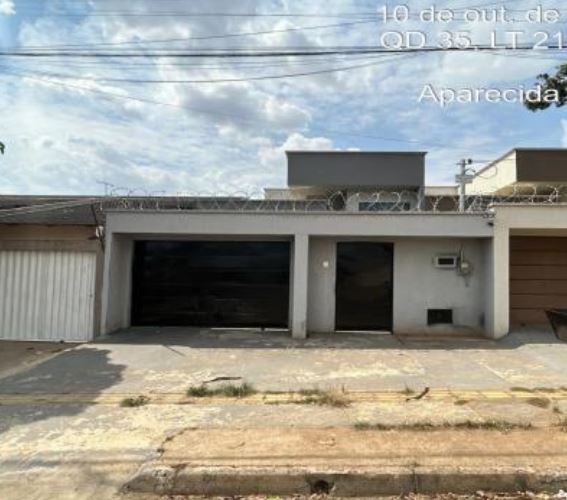 Casa em Aparecida de Goiânia, Jd Cristal, Rua Alta Cruz Lt 22 da Qd 35 - Jd Cristal, GO. Área: 120.29m2