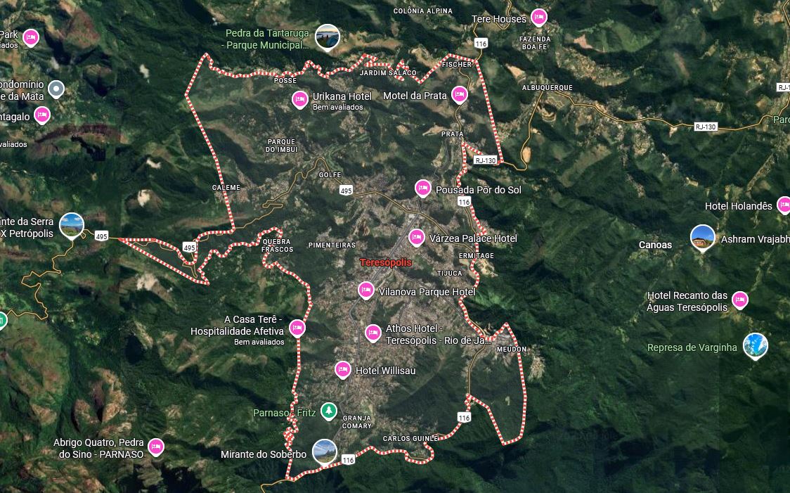 Terreno em Teresópolis, Rio Preto, Rua B Lt 06 da Qd 7 - Rio Preto, RJ. Área: 1160m2