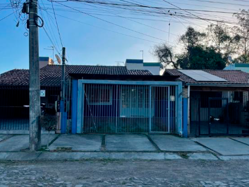 Casa em São Leopoldo, Feitoria, Rua Osmar Darcy Henfarth 816 (lote 09 Da Quadra 773) 02 Feitoria, RS. Área: 59.24m2