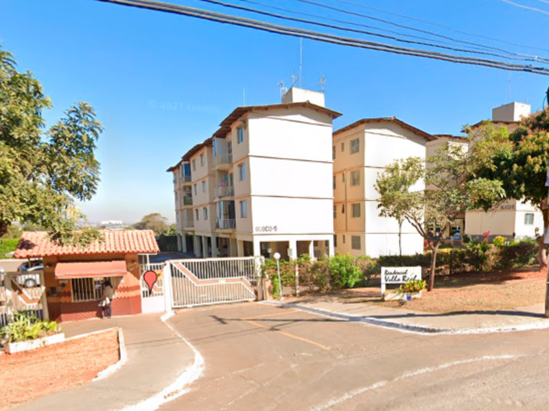 Apartamento em Goiânia, Lot. Goiânia 2, Av. Pedro Paulo De Souza 1981 Ap. 03 (térreo – Bl. 5-a). Ed. Res. Villa Real Lot. Goiânia 2, GO. Área: 51.64m2