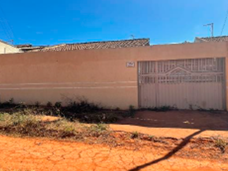 Casa em Planaltina, Jardim Paquetá I, Alameda Clóvis Beviláqua Sn (in Loco) (lote 01-a Da Quadra 104) Jardim Paquetá I, GO. Área: 55.8m2