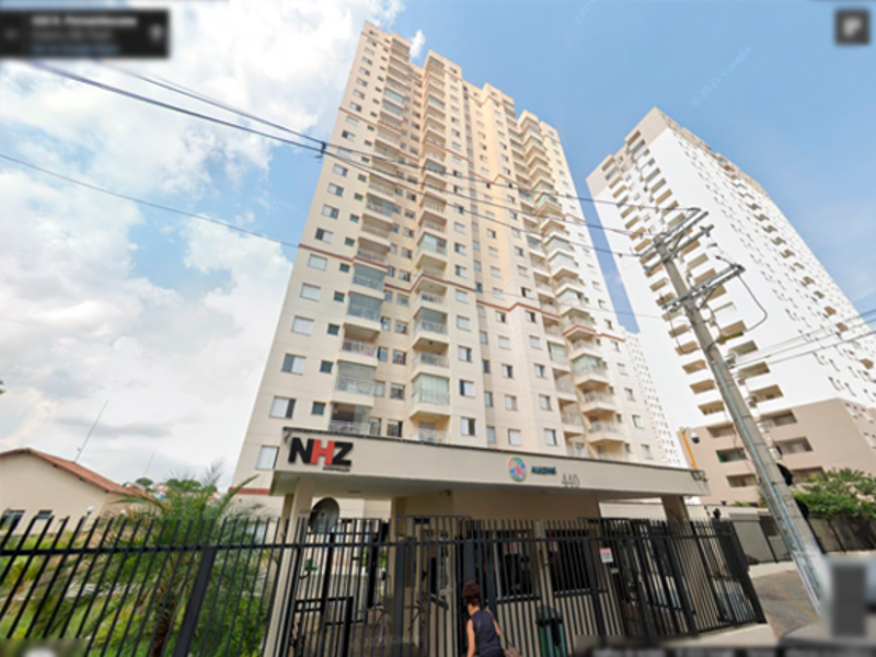 Apartamento em Osasco, Carapicuíba, Rua Pernambucana 440 Apartamento 192 (19º Pavimento Do Bloco 01) Carapicuíba, SP. Área: 56.72m2