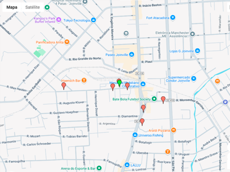 Apartamento em Joinville, Floresta, Rua Arnaldo Moreira Douat 150 Conjunto Residencial Parque Amazonas Floresta, SC. Área: 64m2 - imagem 0