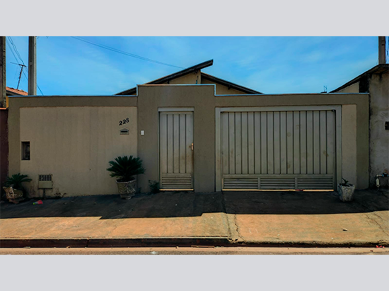 Casa em Jardinópolis, São Lucas, Rua Guilherme Gabriel 228 (lote 21 Da Quadra 10) São Lucas, SP. Área: 77m2