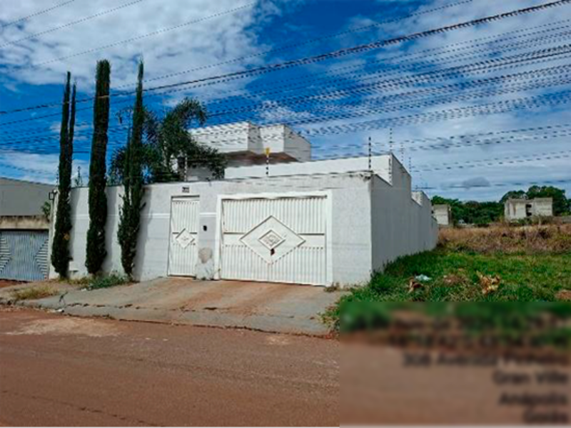 Casa em Anápolis, Lot. Granville 2 Etapa, Avenida Pinheiros S/n (lote 14 Da Quadra Xi) Lot. Granville 2 Etapa, GO. Área: 169.5m2