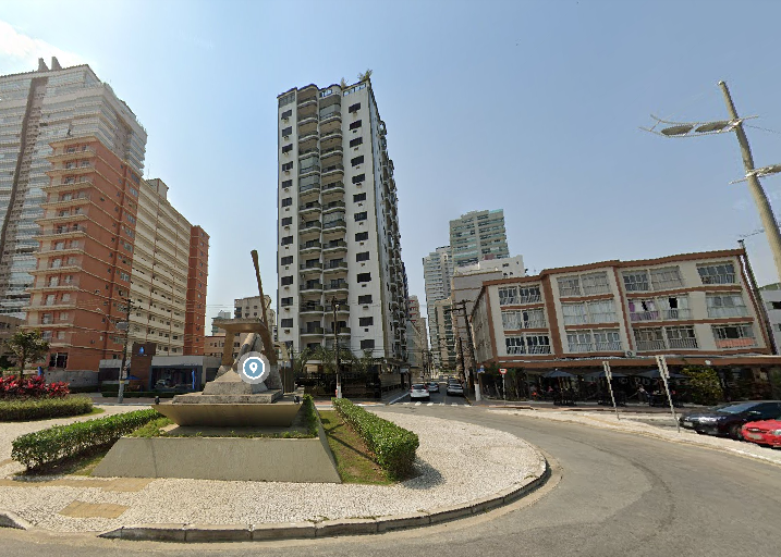 Apartamento em Praia Grande, CANTO DO FORTE, Rua Gaspar Viana, Esquina Com Av. Presidente Castelo Branco 39 Canto Do Forte, SP. Área: nullm2