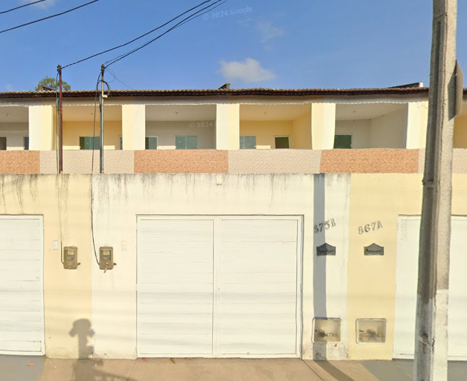 Casa em Maracanaú, Jaçanaú, Rua Coronel Antonio Ludugero - Casa Geminada Duplex 875b Jaçanaú, CE. Área: 133.5m2