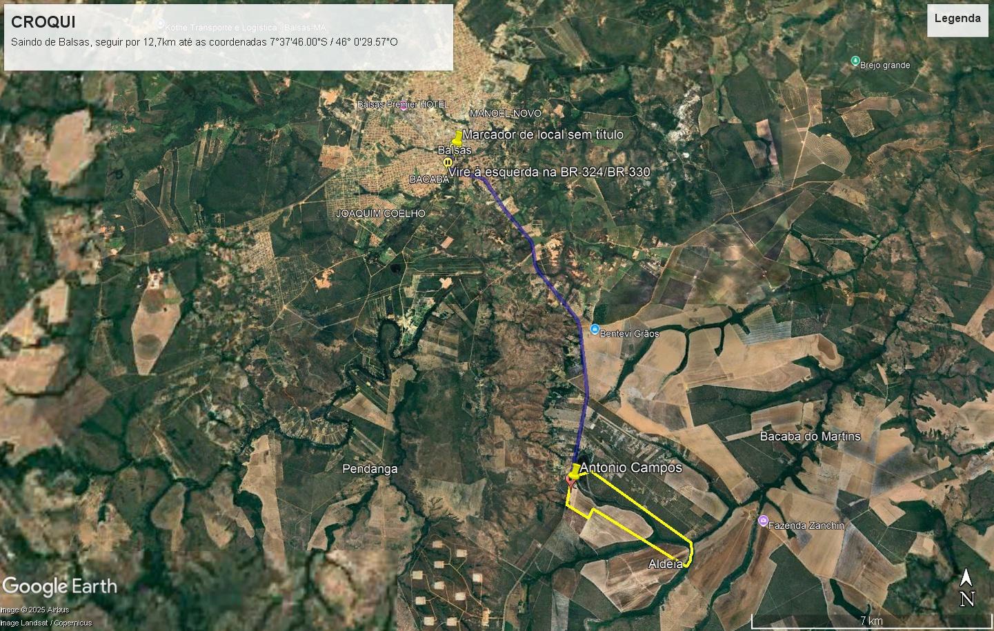 Imóvel rural em Balsas, ZONA RURAL, Fazenda Folha Larga, Gleba A, Na Data Campo Largo S/n Zona Rural, MA. Área: nullm2 - imagem 0