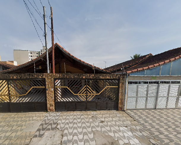 Casa em Praia Grande, Mirim, Rua 23 De Maio 737 Mirim, SP. Área: 89.575m2