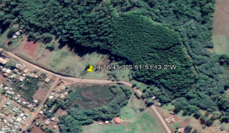 Terreno em Santa Maria do Oeste, Santo Antonio, Rua José De França Pereira Lote 04-5c, Quadra 14, Loteamento Vila São João S/n Santo Antonio, PR. Área: 321.84m2 - imagem 0