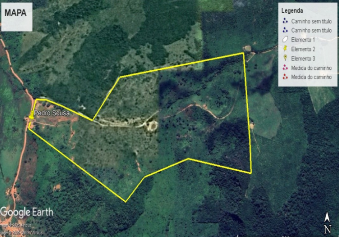 Imóvel rural em Itaipava do Grajaú, Povoado Buritirana, Fazenda São Pedro S/n Povoado Buritirana, MA. Área: nullm2