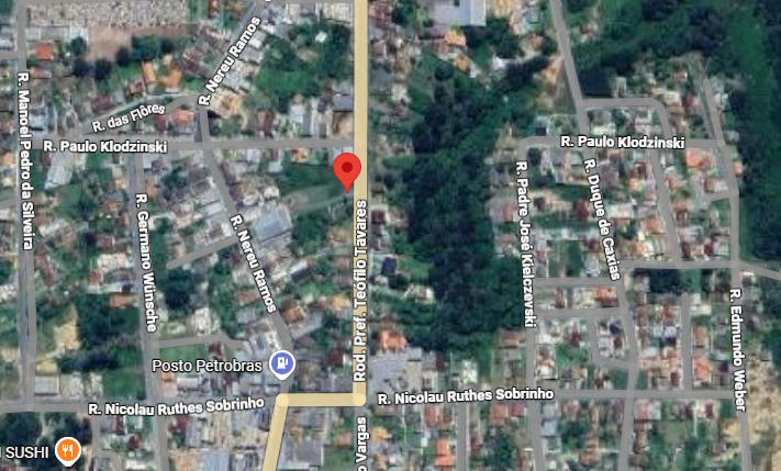 Terreno em Itaiópolis, Centro, Avenida Getúlio Vargas 788 Centro, SC. Área: nullm2