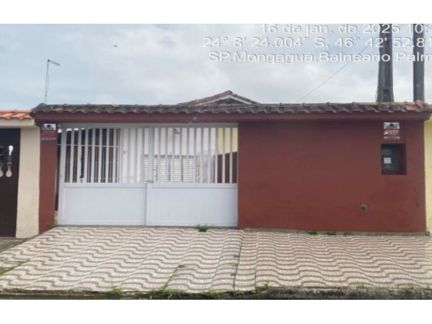 Casa em Itanhaém, Marrocos, Avenida Anchieta 37 - Casa (Parte do Lote 04 da Quadra 11) - Marrocos, SP. Área: 102.14m2